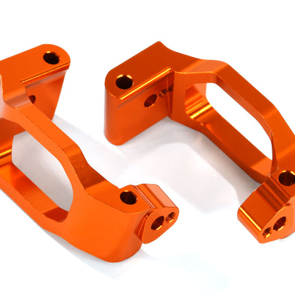 Traxxas 8932A Maxx Aluminum Caster Blocks Orange TRA8932A