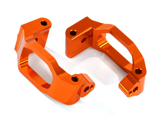 Traxxas 8932A Maxx Aluminum Caster Blocks Orange TRA8932A