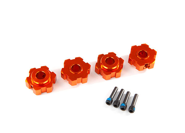 Traxxas 8956T Maxx Aluminum Wheel Hex Orange TRA8956T
