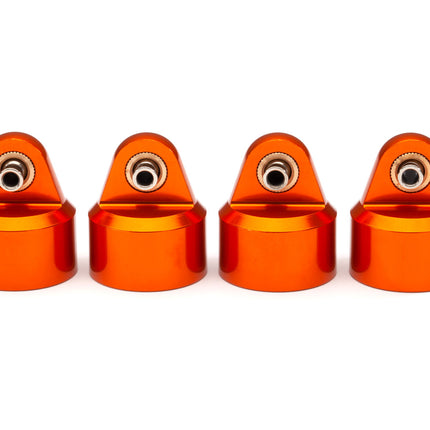 Traxxas 8964T Shock Caps Aluminum Orange-Anodized GT-Maxx TRA8964T