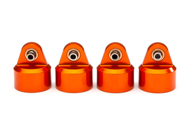 Traxxas 8964T Shock Caps Aluminum Orange-Anodized GT-Maxx TRA8964T