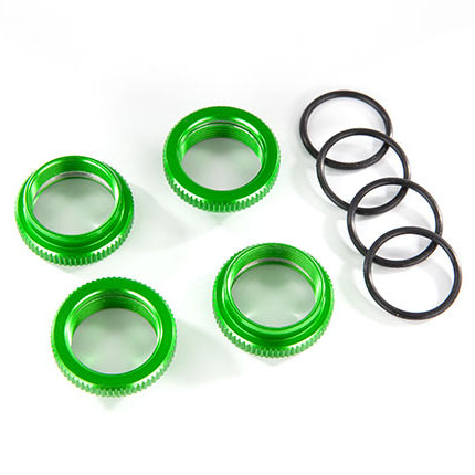 Traxxas 8968G GT-Maxx Aluminum Spring Retainer Green TRA8968G