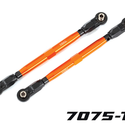 Traxxas 8997A Aluminum Toe Links 119.8mm Front Orange TRA8997A