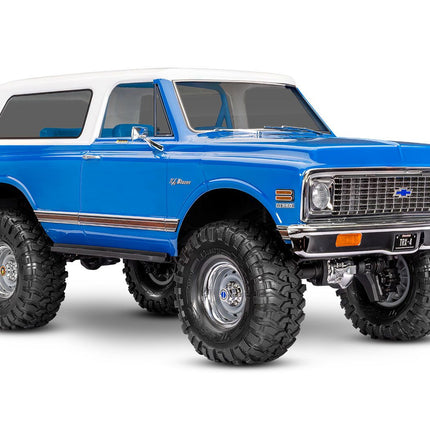 Traxxas 91076-4 TRX-4® 1/10 Electric 4WD RTR Scale Trail Rock Crawler w/1972 Chevy Blazer Clipless Body & TQi 2.4GHz Radio (Varios Colors) TRA910764