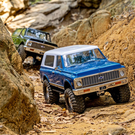 Traxxas 91076-4 TRX-4® 1/10 Electric 4WD RTR Scale Trail Rock Crawler w/1972 Chevy Blazer Clipless Body & TQi 2.4GHz Radio (Varios Colors) TRA910764