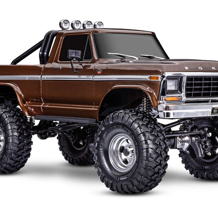 Traxxas TRX-4 1/10 High Trail Edition RC Crawler w/'79 Ford F-150 Ranger XLT Body & TQi 2.4GHz Radio TRA92046-4