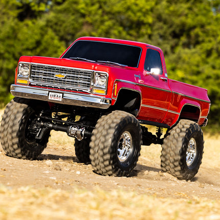 Traxxas TRX-4 1/10 High Trail Edition RC Crawler w/'79 Chevy K10 Truck Body &/TQi 2.4GHz Radio TRA92056-4