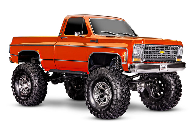 Traxxas TRX-4 1/10 High Trail Edition RC Crawler w/'79 Chevy K10 Truck Body &/TQi 2.4GHz Radio TRA92056-4