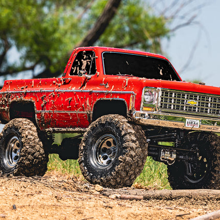 Traxxas TRX-4 1/10 High Trail Edition RC Crawler w/'79 Chevy K10 Truck Body &/TQi 2.4GHz Radio TRA92056-4
