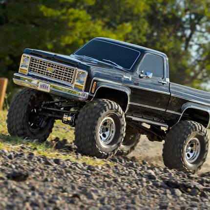 Traxxas TRX-4 1/10 High Trail Edition RC Crawler w/'79 Chevy K10 Truck Body &/TQi 2.4GHz Radio TRA92056-4
