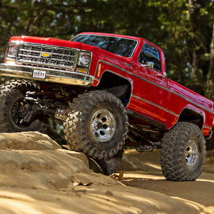 Traxxas TRX-4 1/10 High Trail Edition RC Crawler w/'79 Chevy K10 Truck Body &/TQi 2.4GHz Radio TRA92056-4