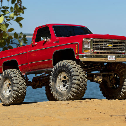 Traxxas TRX-4 1/10 High Trail Edition RC Crawler w/'79 Chevy K10 Truck Body &/TQi 2.4GHz Radio TRA92056-4