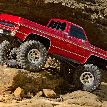 Traxxas TRX-4 1/10 High Trail Edition RC Crawler w/'79 Chevy K10 Truck Body &/TQi 2.4GHz Radio TRA92056-4