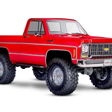 Traxxas 92154-4 TRX-4® 1/10 4WD RTR Scale & Trail® Rock Crawler w/1979 Chevrolet® K10 Truck Body (Red) w/XL-5™ HV ESC & TQ™ 2.4GHz Radio TRA92154-4