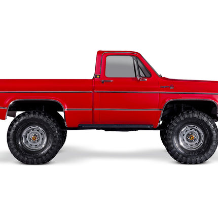 Traxxas 92154-4 TRX-4® 1/10 4WD RTR Scale & Trail® Rock Crawler w/1979 Chevrolet® K10 Truck Body (Red) w/XL-5™ HV ESC & TQ™ 2.4GHz Radio TRA92154-4
