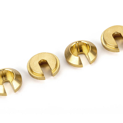 Traxxas 9761A Brass Lower Spring Retainers (4) TRA9761A