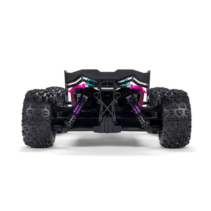 Arrma Mini Kraton 3S BLX 4X4 1/16 RTR Brushless Speed Monster Truck (Teal/Pink) w/2.4GHz Radio, 3S LiPo Battery & Charger ARA2508ST2