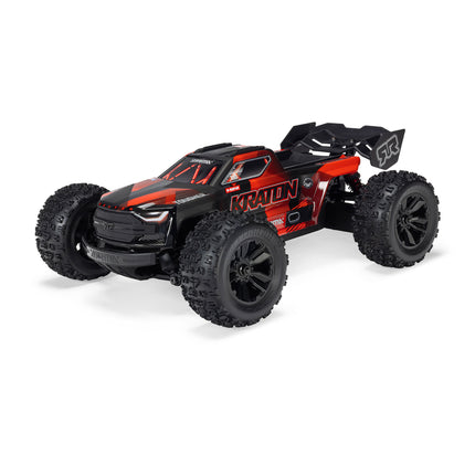 Arrma Mini Kraton 3S BLX 4X4 1/16 RTR Brushless Speed Monster Truck (Black/Red) w/2.4GHz Radio ARA2508T1