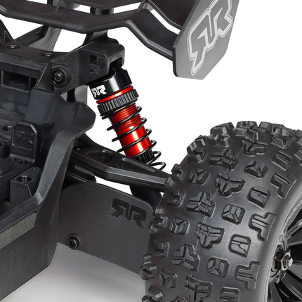 Arrma Mini Kraton 3S BLX 4X4 1/16 RTR Brushless Speed Monster Truck (Black/Red) w/2.4GHz Radio ARA2508T1
