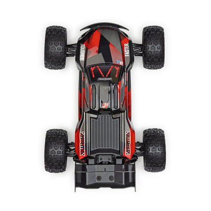 Arrma Mini Kraton 3S BLX 4X4 1/16 RTR Brushless Speed Monster Truck (Black/Red) w/2.4GHz Radio ARA2508T1