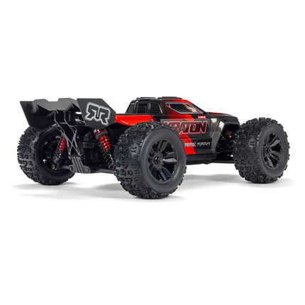 Arrma Mini Kraton 3S BLX 4X4 1/16 RTR Brushless Speed Monster Truck (Black/Red) w/2.4GHz Radio ARA2508T1