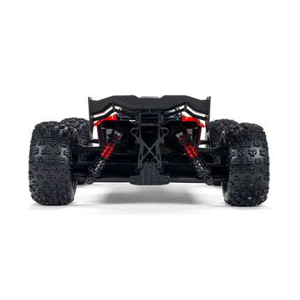 Arrma Mini Kraton 3S BLX 4X4 1/16 RTR Brushless Speed Monster Truck (Black/Red) w/2.4GHz Radio ARA2508T1