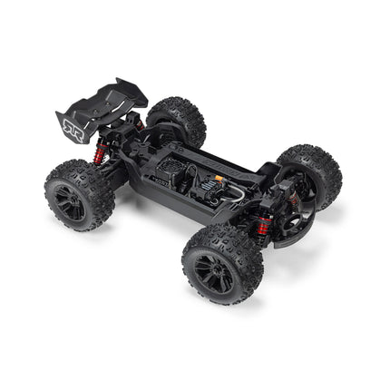 Arrma Mini Kraton 3S BLX 4X4 1/16 RTR Brushless Speed Monster Truck (Black/Red) w/2.4GHz Radio ARA2508T1