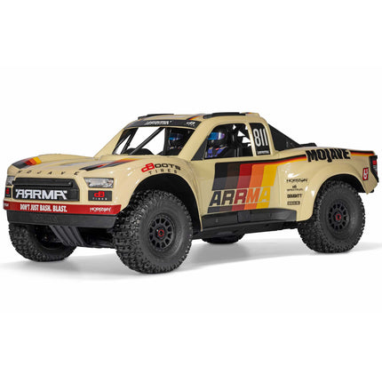 Arrma Mojave 6S BLX Brushless RTR 1/7 4WD RTR Desert Truck (Tan) w/2.4GHz Radio ARA7604V3T2