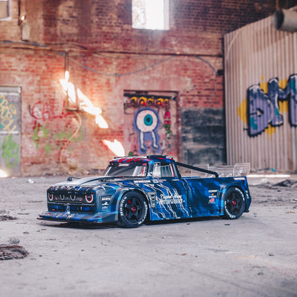 Arrma Infraction V2 6S BLX Brushless 1/7 RTR Electric 4WD Street Bash Truck Blue ARA7615V2T1