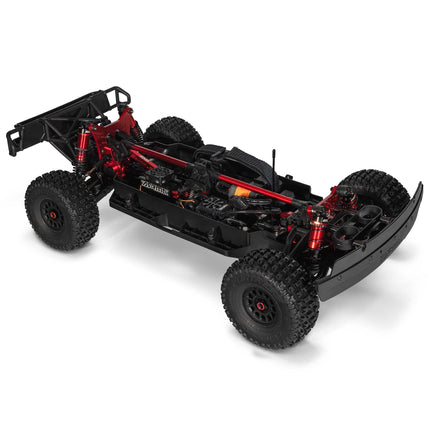 Arrma Mojave 6S EXB RTR Brushless 1/7 4WD Extreme Bash Desert Truck (Black/Red) w/2.4GHz Radio ARA7704V3T1