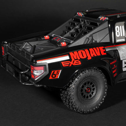 Arrma Mojave 6S EXB RTR Brushless 1/7 4WD Extreme Bash Desert Truck (Black/Red) w/2.4GHz Radio ARA7704V3T1