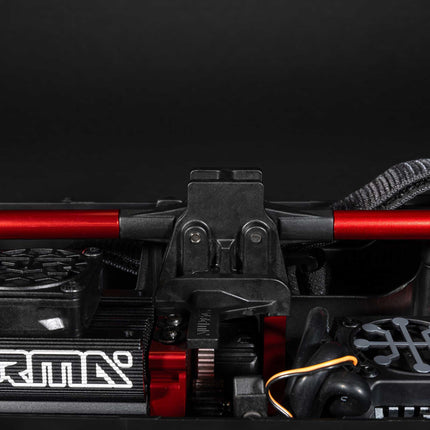 Arrma Mojave 6S EXB RTR Brushless 1/7 4WD Extreme Bash Desert Truck (Black/Red) w/2.4GHz Radio ARA7704V3T1