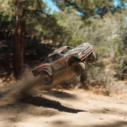 Arrma Mojave 6S EXB RTR Brushless 1/7 4WD Extreme Bash Desert Truck (Black/Red) w/2.4GHz Radio ARA7704V3T1