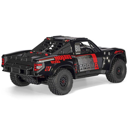 Arrma Mojave 6S EXB RTR Brushless 1/7 4WD Extreme Bash Desert Truck (Black/Red) w/2.4GHz Radio ARA7704V3T1