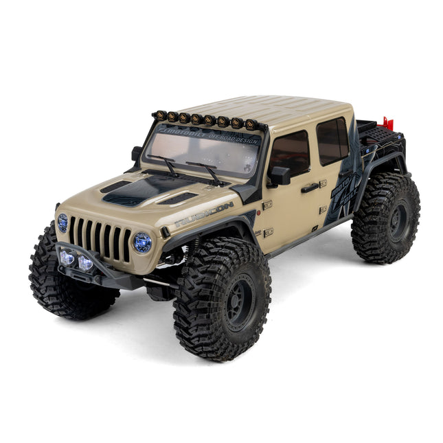 Axial SCX10 III Jeep JT Gladiator 1/10 RTR 4WD Electric Trail Rock Crawler (Tan) w/2.4GHz Radio AXI-2443T1
