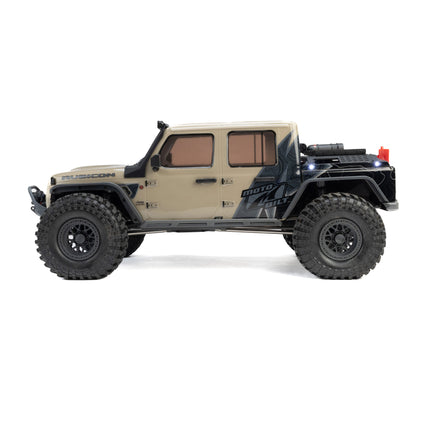 Axial SCX10 III Jeep JT Gladiator 1/10 RTR 4WD Electric Trail Rock Crawler (Tan) w/2.4GHz Radio AXI-2443T1