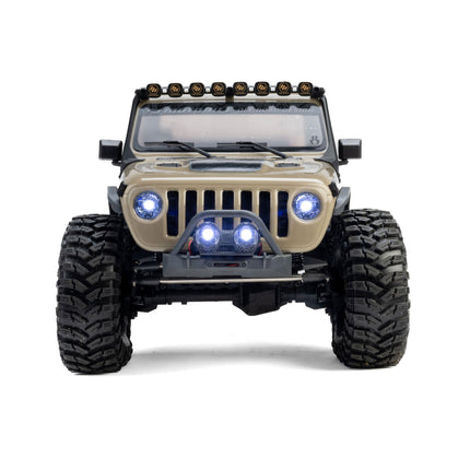 Axial SCX10 III Jeep JT Gladiator 1/10 RTR 4WD Electric Trail Rock Crawler (Tan) w/2.4GHz Radio AXI-2443T1