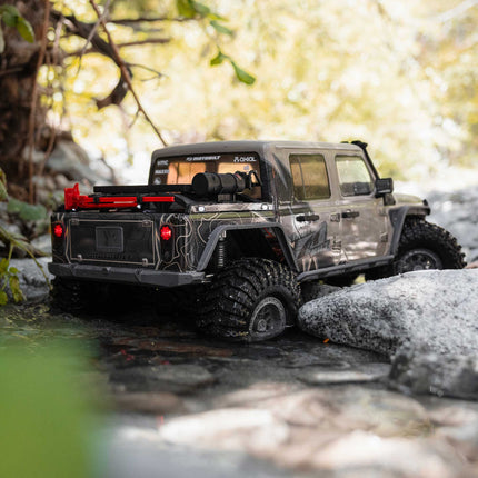 Axial SCX10 III Jeep JT Gladiator 1/10 RTR 4WD Electric Trail Rock Crawler (Tan) w/2.4GHz Radio AXI-2443T1