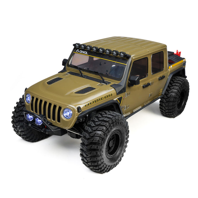 Axial SCX10 III Jeep JT Gladiator 1/10 RTR 4WD Electric Trail Rock Crawler (Green) w/2.4GHz Radio  AXI-2443T2