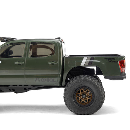 Axial SCX30 Toyota Tacoma TRD Pro 1/30 4WD RTR Scale Mini Crawler (Green) w/2.4GHz Radio, Battery & Charger AXI-3289T1
