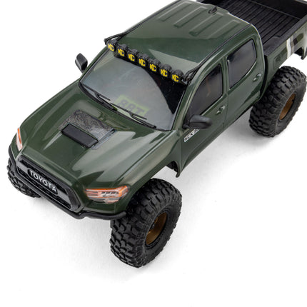 Axial SCX30 Toyota Tacoma TRD Pro 1/30 4WD RTR Scale Mini Crawler (Green) w/2.4GHz Radio, Battery & Charger AXI-3289T1