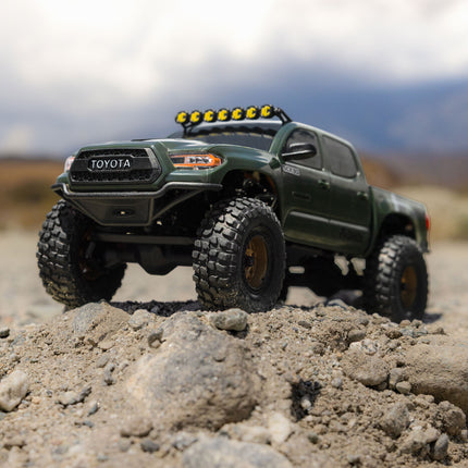 Axial SCX30 Toyota Tacoma TRD Pro 1/30 4WD RTR Scale Mini Crawler (Green) w/2.4GHz Radio, Battery & Charger AXI-3289T1