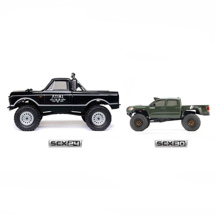 Axial SCX30 Toyota Tacoma TRD Pro 1/30 4WD RTR Scale Mini Crawler (Green) w/2.4GHz Radio, Battery & Charger AXI-3289T1