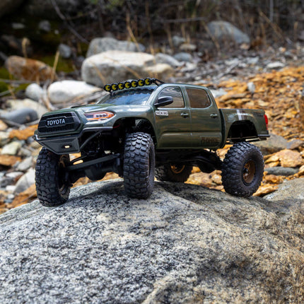 Axial SCX30 Toyota Tacoma TRD Pro 1/30 4WD RTR Scale Mini Crawler (Green) w/2.4GHz Radio, Battery & Charger AXI-3289T1