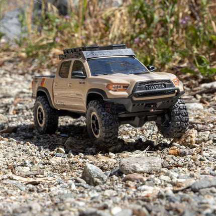 Axial SCX30 Toyota Tacoma TRD Pro 1/30 4WD RTR Scale Mini Crawler (Dark Earth) w/2.4GHz Radio, Battery & Charger  AXI-3289T2