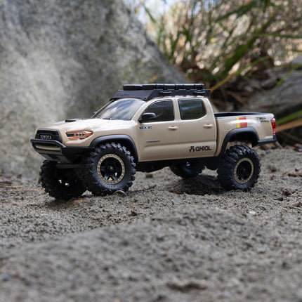 Axial SCX30 Toyota Tacoma TRD Pro 1/30 4WD RTR Scale Mini Crawler (Dark Earth) w/2.4GHz Radio, Battery & Charger  AXI-3289T2