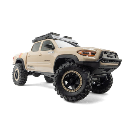 Axial SCX30 Toyota Tacoma TRD Pro 1/30 4WD RTR Scale Mini Crawler (Dark Earth) w/2.4GHz Radio, Battery & Charger  AXI-3289T2