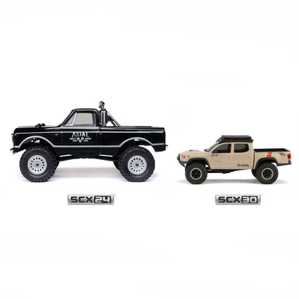 Axial SCX30 Toyota Tacoma TRD Pro 1/30 4WD RTR Scale Mini Crawler (Dark Earth) w/2.4GHz Radio, Battery & Charger  AXI-3289T2