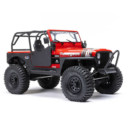Axial SCX10 III Jeep CJ-7 V2 1/10 RTR 4WD Brushed Rock Crawler (Red) w/2.4GHz Transmitter AXI03008V2T1