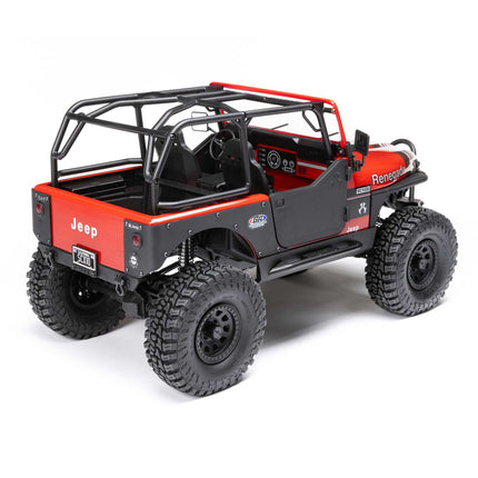 Axial SCX10 III Jeep CJ-7 V2 1/10 RTR 4WD Brushed Rock Crawler (Red) w/2.4GHz Transmitter AXI03008V2T1